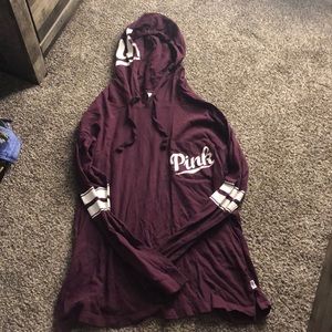 Maroon Pink hoodie